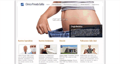 Desktop Screenshot of clinicagallia.com